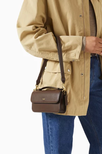 حقيبة كروس إيلورا بيد علوية جلد