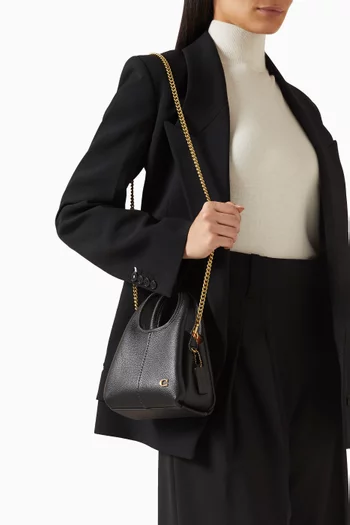 Lana 19 Shoulder Bag in Pebbled Leather