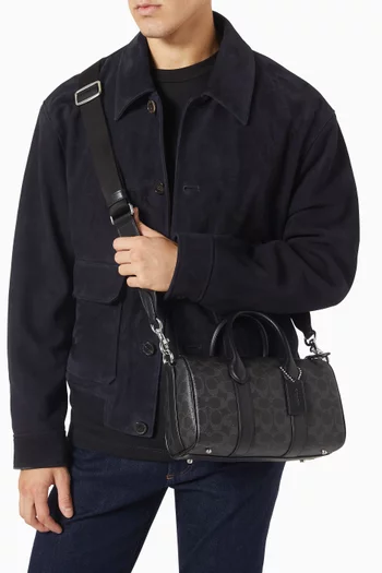 حقيبة كومبس 25 قنب بشعار الماركة