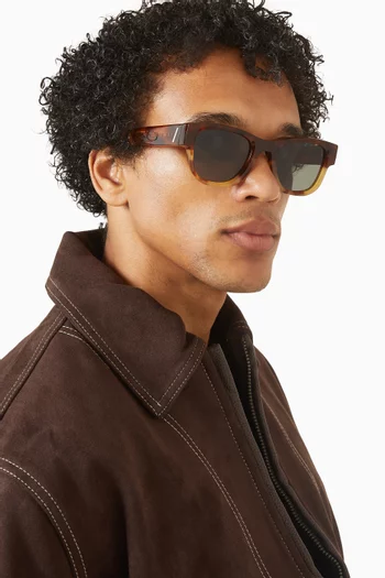 نظارة شمسية تيدو بإطار أسيتات حيوي وايتينغ فور ذا صن × ستيبي