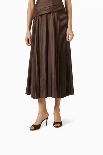 حذاء جيدو مفتوح من الخلف بكعب 85 مم شمواه