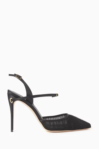 حذاء كلاسيك فيتوريو بسير خلفي وكعب 85 مم تول وستان