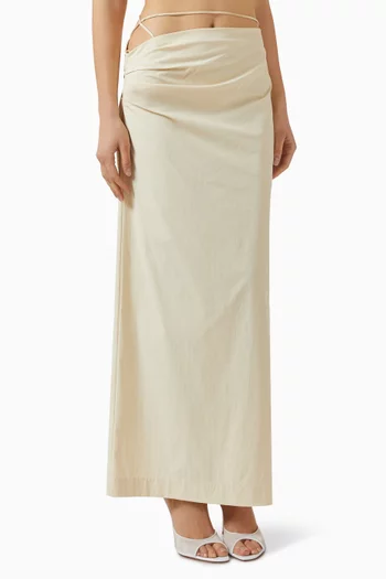 تنورة ريد بقصة غير متماثلة