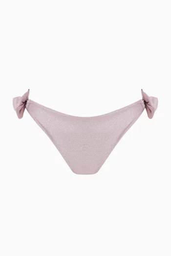 Indi Floral-appliqué Bikini Briefs