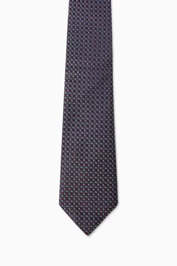 Jacquard Tie in Silk