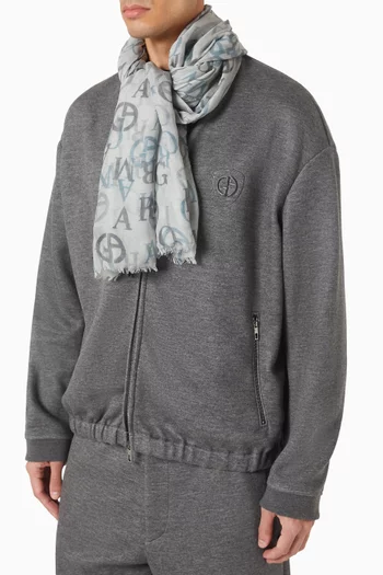 وشاح بشعار الماركة مزيج مودال