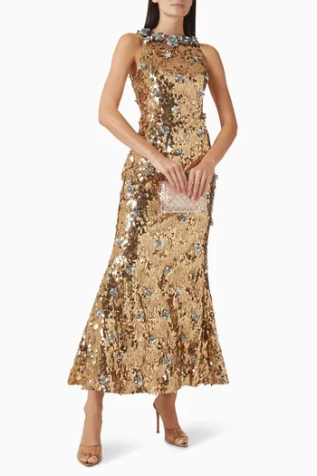 Noelle Sequinned Gown