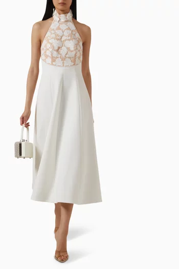 Parrish Lace Midi Dress