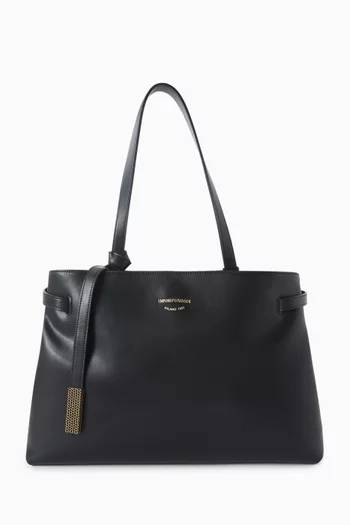 Medium Nora Tote Bag in Leather