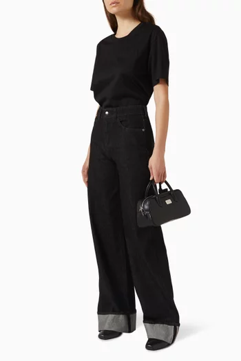 تي شيرت بجيب خارجي قطن