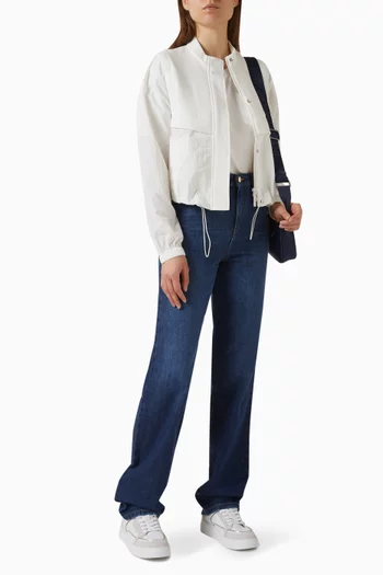 تي شيرت بجيب خارجي قطن