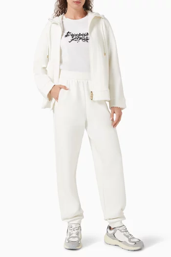 Hoodie in Double Jersey