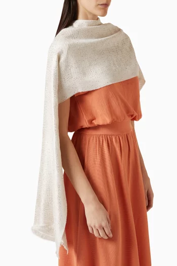 وشاح مزين بترتر صغير