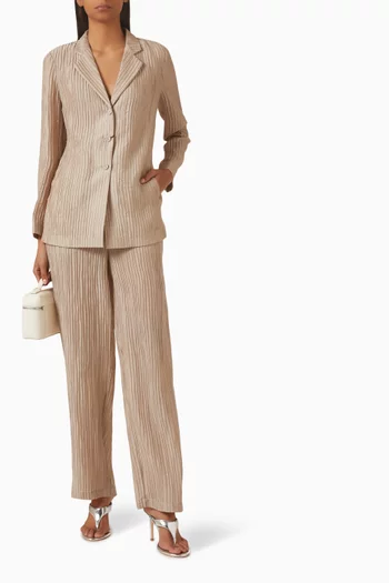 بنطال مطرز بالترتر