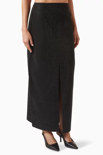 Crystal-embellished Maxi Skirt