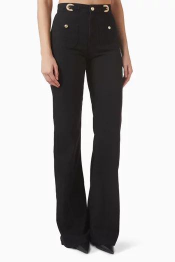 بنطال جينز J9H بقصة ضيقة دينم