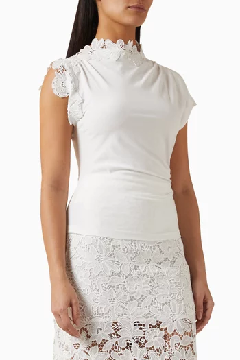 تي شيرت نيللي قطن وجيرسيه