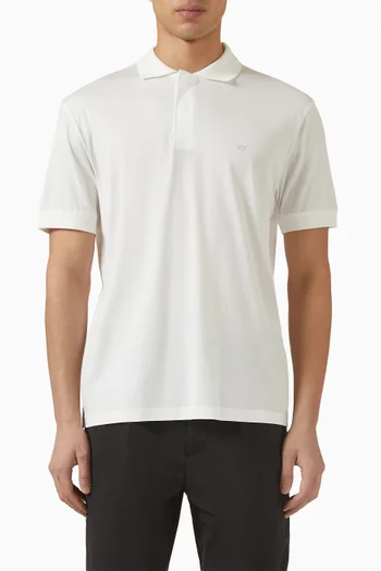 تي شيرت بولو نسيج قطن ولايوسيل