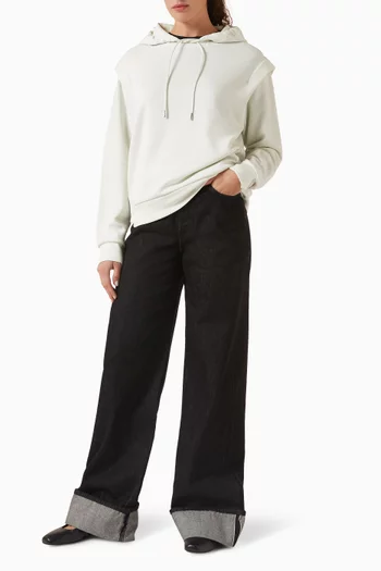 Rhinestone Embellished Hoodie