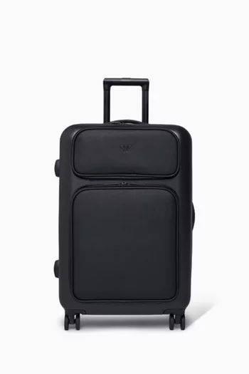 Medium Carry-on Bag with Regenerated Saffiano