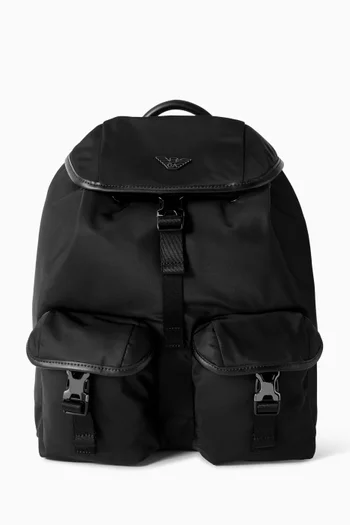 Eagle Logo Backback in Nylon