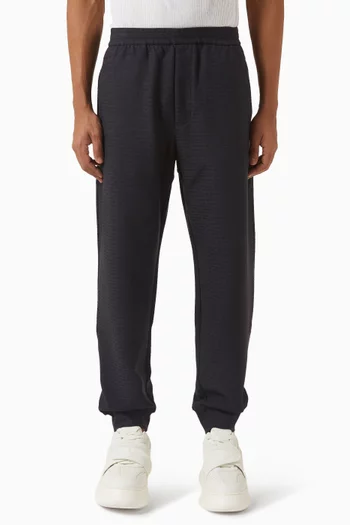 Logo Sweatpants in Double Jersey
