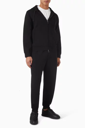 Drawstring Sweatpants in Double Jersey