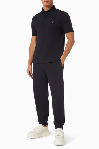 Drawstring Sweatpants in Double Jersey