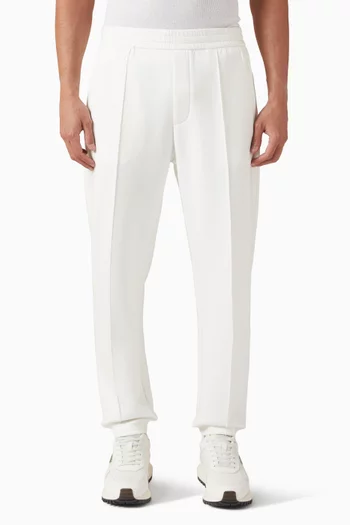 Logo Sweatpants in Double Jersey