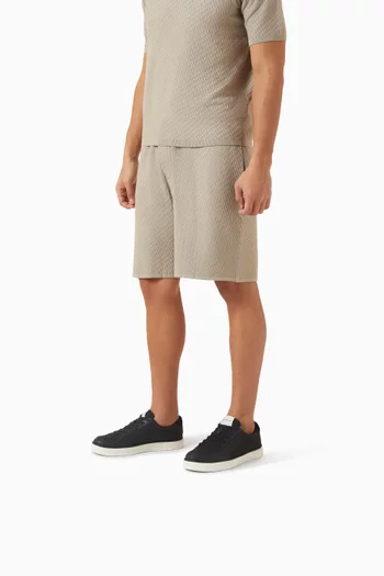 Eagle Logo Sneakers in Suede