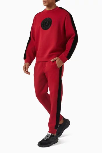 Horse Patch Sweatshirt in Double Jersey