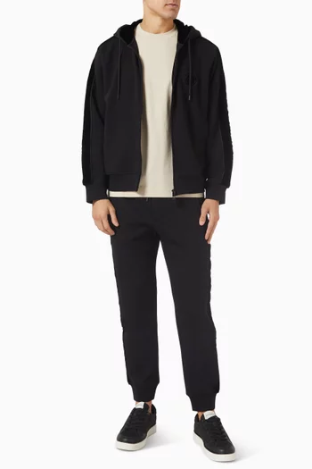 Logo Sweatpants in Double Jersey