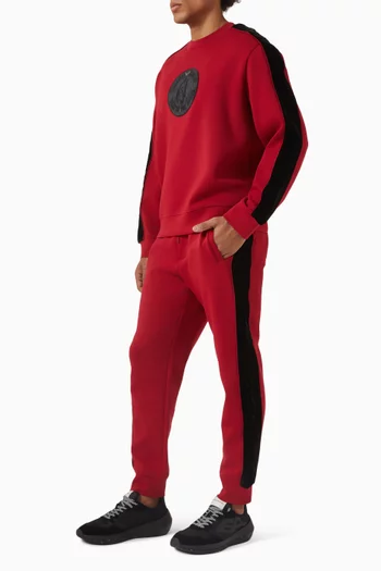 Logo Sweatpants in Double Jersey