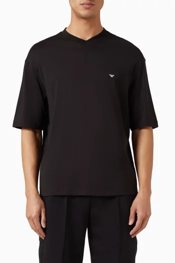 EA Logo T-shirt in Cotton