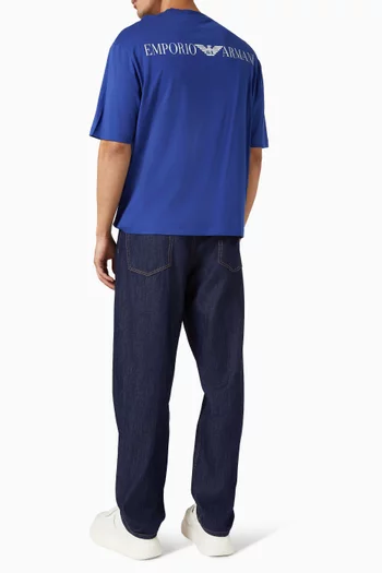 EA Logo T-shirt in Cotton