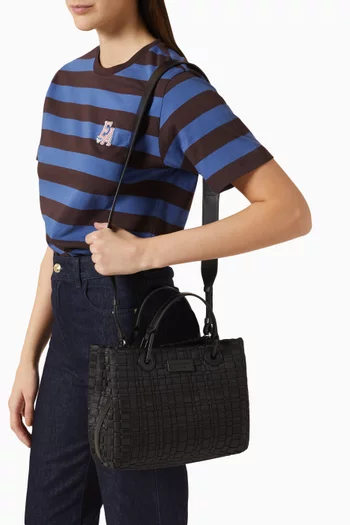 حقيبة يد ماي إي إيه جلد مجدول