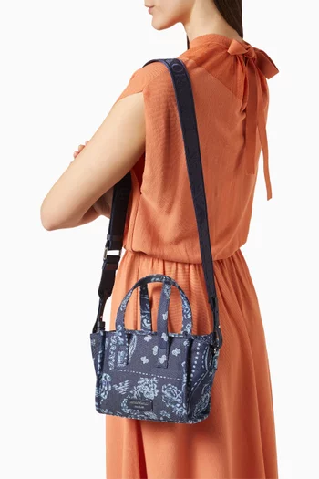 حقيبة يد قنب صغيرة