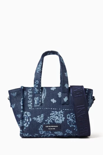 حقيبة يد قنب صغيرة