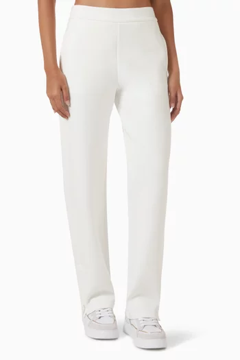 بنطال بحزام خصر مطاطي جيرسيه