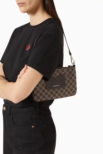 Micro Eagle Shoulder Bag in Monogram