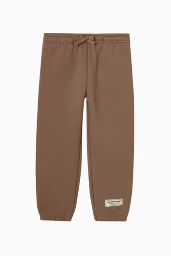 Relaxed Cuffed Sweatpants in Cotton