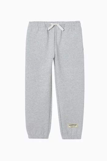 Relaxed Cuffed Sweatpants in Cotton