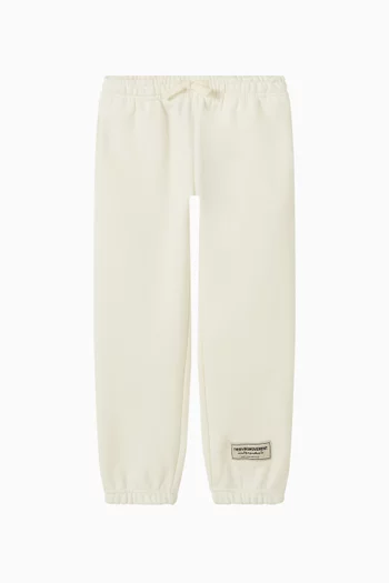 Relaxed Cuffed Sweatpants in Cotton