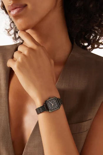 Leila Stainless Steel Watch, 27 x 26mm