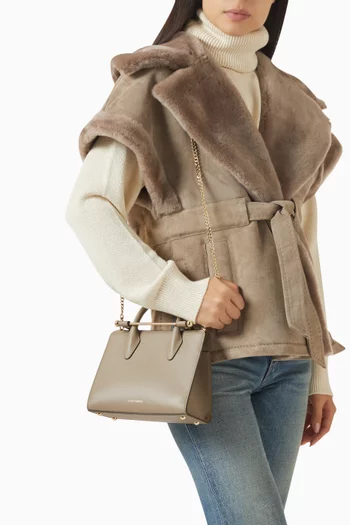 حقيبة يد ميني جلد