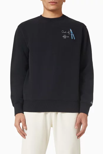 Out of Office Soho Sweatshirt in Cotton