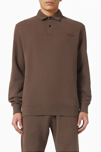 سويت شيرت إيفان بشعار الماركة