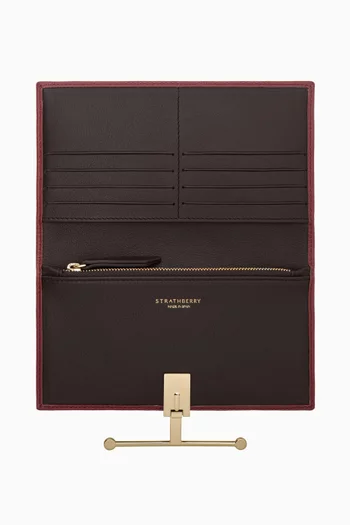 Large Melville Street Wallet in Leather