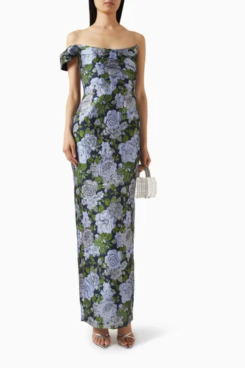 Jackson Jacquard Gown
