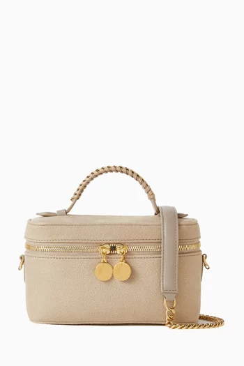 حقيبة مستحضرات تجميل فالابيلا جلد شاجي دير صناعي